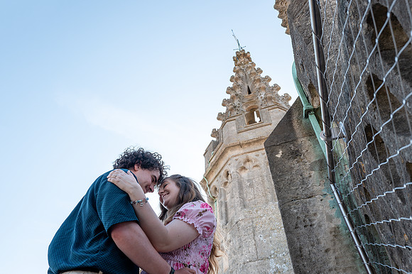 Bath Abbey Romantic Tower Tours. Bath engagement. Beata Cosgrove Photography
