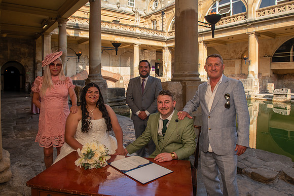 K & J wedding. Bath. Beata Cosgrove Photography