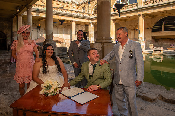 K & J wedding. Bath. Beata Cosgrove Photography