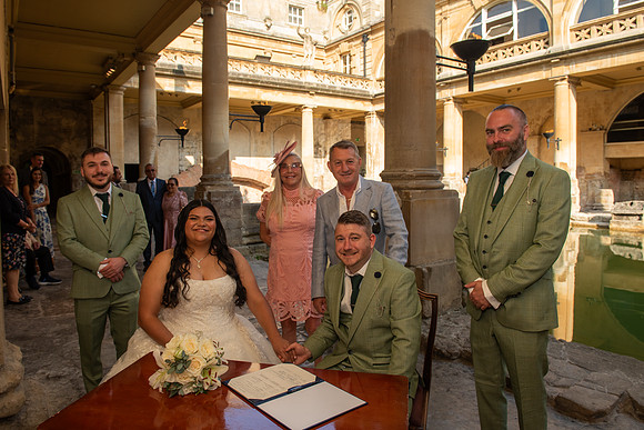K & J wedding. Bath. Beata Cosgrove Photography