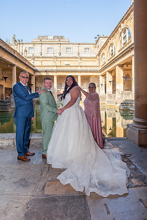 K & J wedding. Bath. Beata Cosgrove Photography