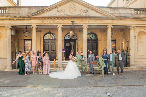 K & J wedding. Bath. Beata Cosgrove Photography