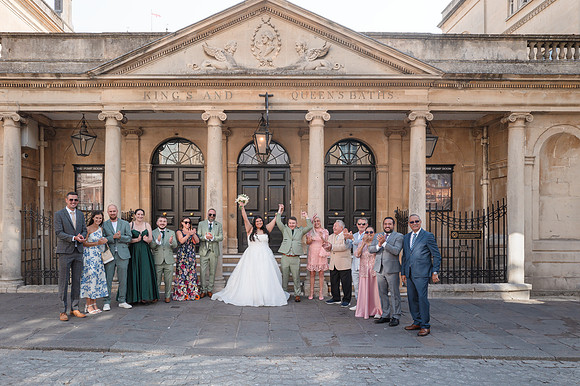K & J wedding. Bath. Beata Cosgrove Photography