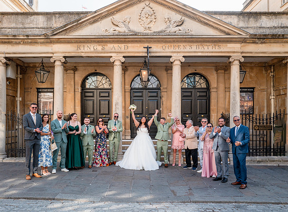 K & J wedding. Bath. Beata Cosgrove Photography