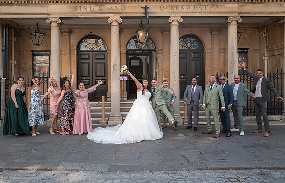 K & J wedding. Bath. Beata Cosgrove Photography