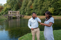 Surprise Engagement at the Palladian Bridge. Bath. Bath based photographer. Beata Cosgrove Photography