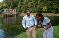 Surprise Engagement at the Palladian Bridge. Bath. Bath based photographer. Beata Cosgrove Photography