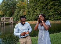 Surprise Engagement at the Palladian Bridge. Bath. Bath based photographer. Beata Cosgrove Photography