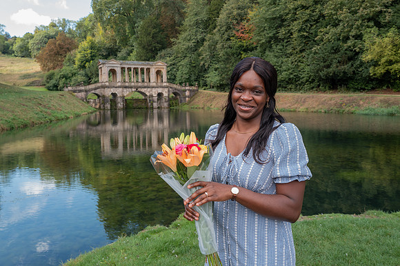 Surprise Engagement at the Palladian Bridge. Bath. Bath based photographer. Beata Cosgrove Photography