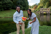 Surprise Engagement at the Palladian Bridge. Bath. Bath based photographer. Beata Cosgrove Photography