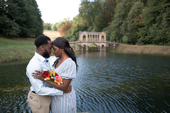 Surprise Engagement at the Palladian Bridge. Bath. Bath based photographer. Beata Cosgrove Photography