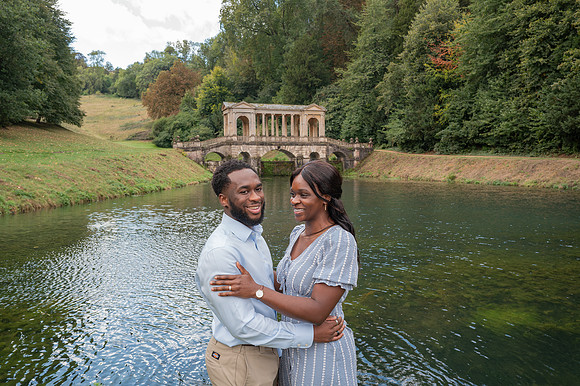 Surprise Engagement at the Palladian Bridge. Bath. Bath based photographer. Beata Cosgrove Photography