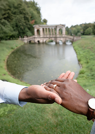 Palladian Bridge Proposal. Beata Cosgrove Photography