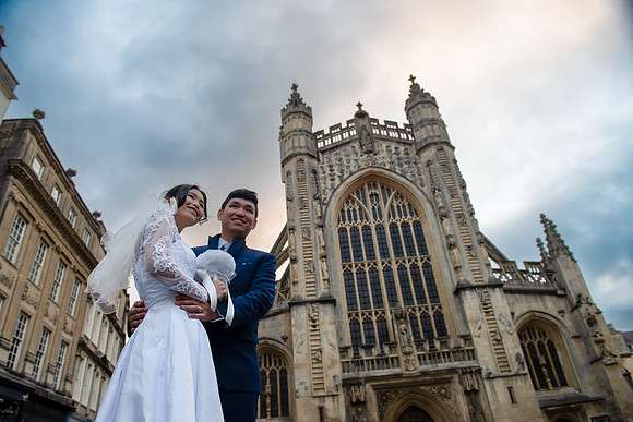 Pre wedding photography session. Bath