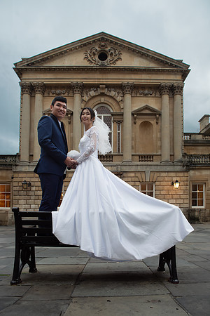 Pre wedding photography session. Bath