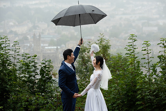 Pre wedding photography session. Bath