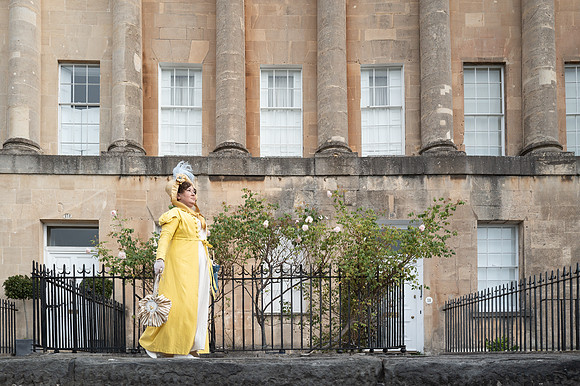 Jane Austen Festival. Photo Shoot in Bath.