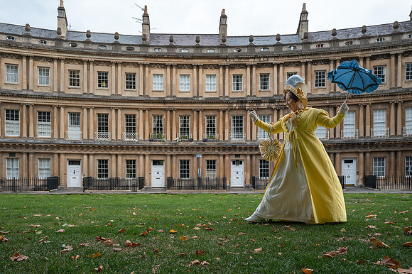Jane Austen Festival. Photo Shoot in Bath.