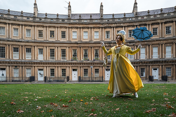 Jane Austen Festival. Photo Shoot in Bath.