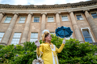 Jane Austen Festival. Photo Shoot in Bath.