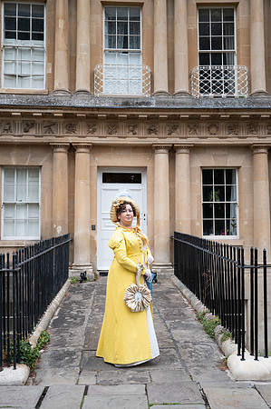 Jane Austen Festival. Photo Shoot in Bath.