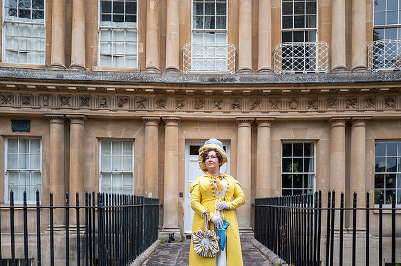 Jane Austen Festival. Photo Shoot in Bath.