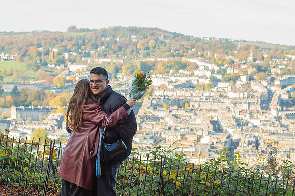 Bath Proposal. Alexandra Park. Beata Cosgrove Photography