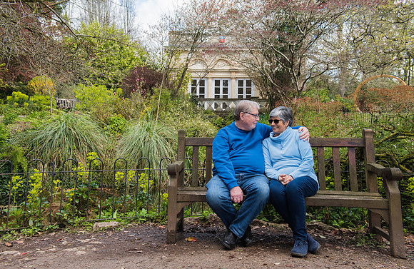 Birthday celebration. Spring. Botanical Gardens. Bath..DSC_6526