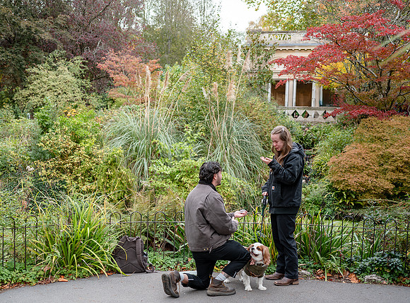 2. Botanical Gardens-Bath Proposal. Beata Cosgrove Photography
