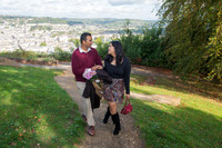 20. Amit & Ishita proposal at Alexandra Park view point. Bath. Beata Cosgrove Photography