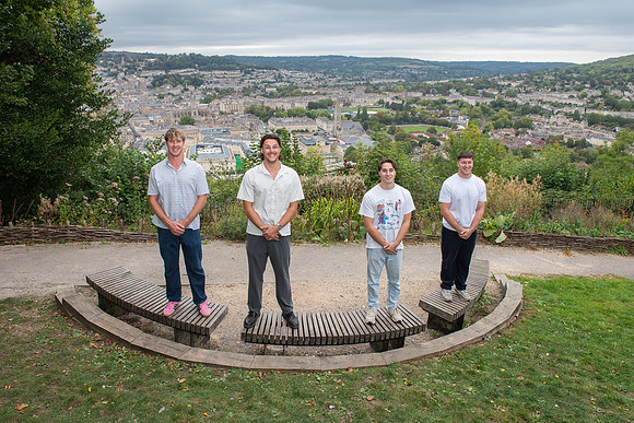 Family photo shoot. Alexandra Park view point. Bath Beata Cosgrove Photography