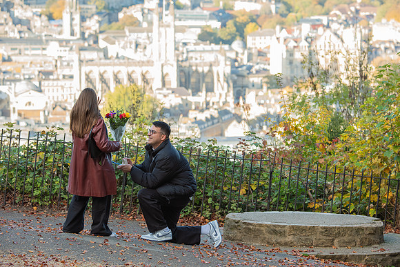 Bath Proposal. Alexandra Park. Beata Cosgrove Photography