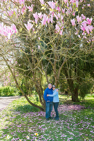 Birthday celebration. Spring. Botanical Gardens. Bath.