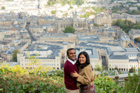 14. Amit & Ishita proposal at Alexandra Park view point. Bath. Beata Cosgrove Photography