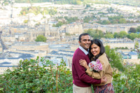 12. Amit & Ishita proposal at Alexandra Park view point. Bath. Beata Cosgrove Photography
