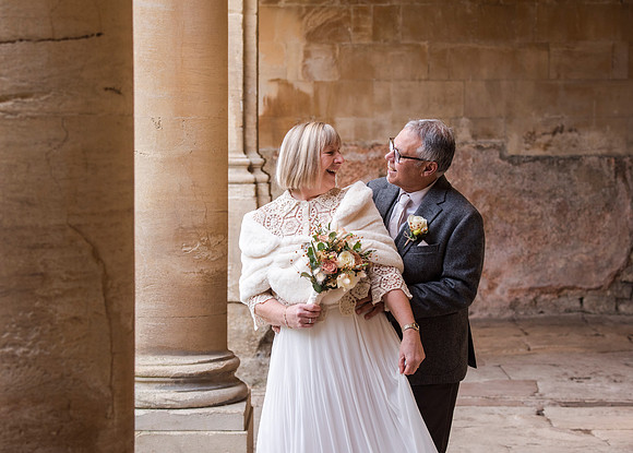 C&W wedding day. Bath Historic Venues. The Roman Baths.DSC_2734