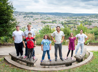 Family photo shoot. Alexandra Park view point. Bath Beata Cosgrove Photography
