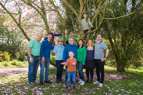 Birthday celebration. Spring. Botanical Gardens. Bath..DSC_6769