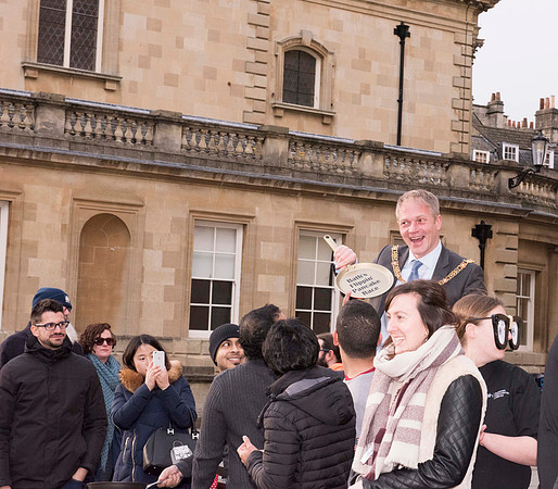 9.Bath's Flippin Pancake race. 9.02.2016. Beata Cosgrove Photography
