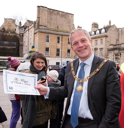 11.Bath's Flippin Pancake race. 9.02.2016. Beata Cosgrove Photography