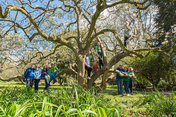 Birthday celebration. Spring. Botanical Gardens. Bath..DSC_6760