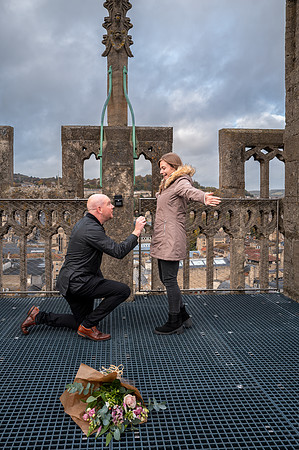 2.Bath Abbey Proposal. Beata Cosgrove Photography