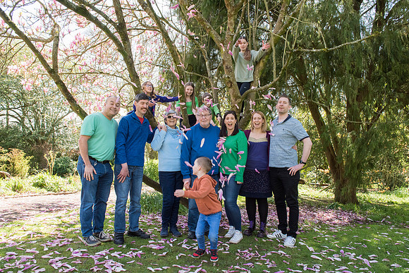 Birthday celebration. Spring. Botanical Gardens. Bath..DSC_6772