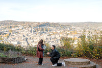 Bath Proposal. Alexandra Park. Beata Cosgrove Photography