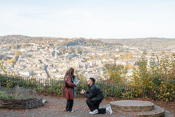 Bath Proposal. Alexandra Park. Beata Cosgrove Photography