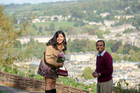 3. Amit & Ishita proposal at Alexandra Park view point. Bath. Beata Cosgrove Photography