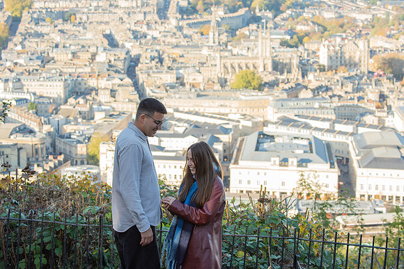 Bath Proposal. Alexandra Park. Beata Cosgrove Photography