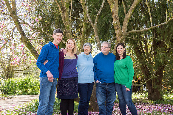 Birthday celebration. Spring. Botanical Gardens. Bath