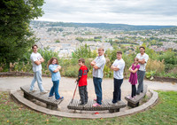 Family photo shoot. Alexandra Park view point. Bath Beata Cosgrove Photography