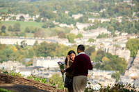 4. Amit & Ishita proposal at Alexandra Park view point. Bath. Beata Cosgrove Photography